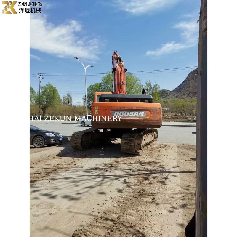 DH300-7 Excavadora usada Doosan 30Ton 2017 año cilindro hidráulico para la minería