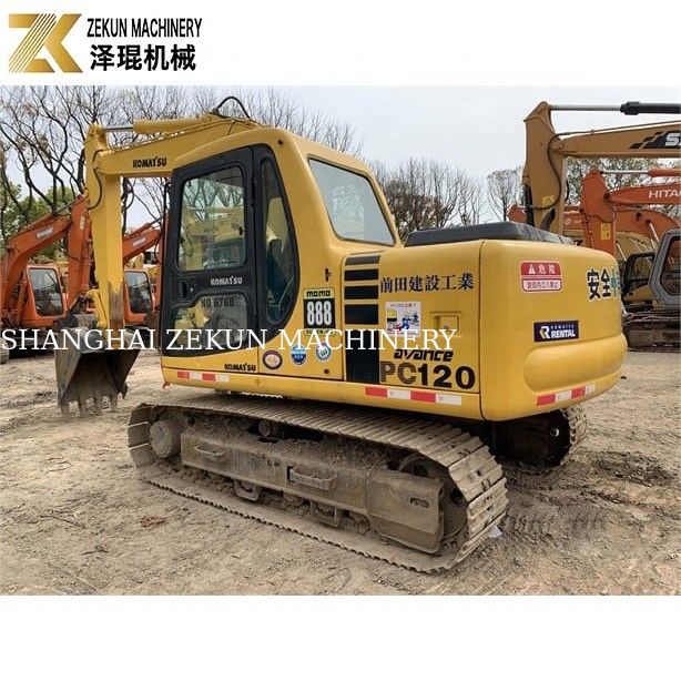 2016 Usado Komatsu PC120-6 Excavadora de rastreo 120 6 8 Para excavación agrícola
