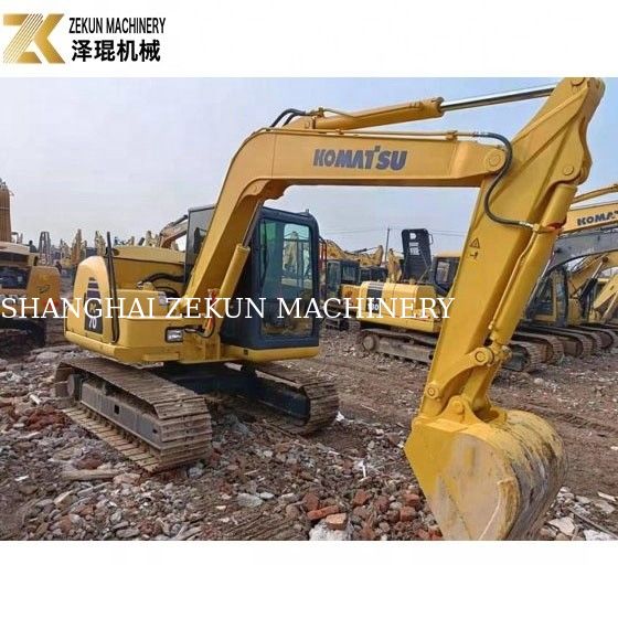 0.35m3 Excavadora Komatsu Usada con cubo PC 70 8 7T Mini Excavadora Komatsu Usada