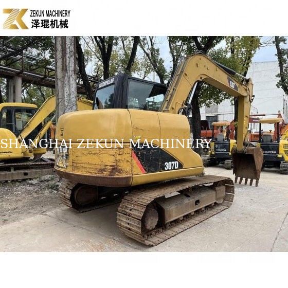 41.5KW Excavadora Cat 307 Usada 7 toneladas Excavadora de rastreo Usada Construcción