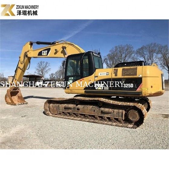 25Ton Caterpillar 325 Excavadora de rastreo usada 140KW Cadena de rastreo de tipo móvil
