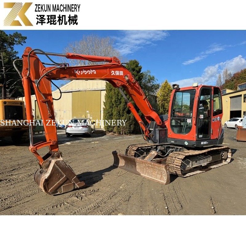 KX185 KX185-3 Mini excavadora de 8 toneladas Kubota 185 máquina de excavadora usada
