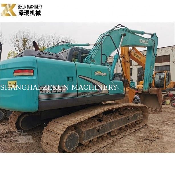 Diseño original Usado Kobelco SK 200 200-8 Excavadora de segunda mano azul