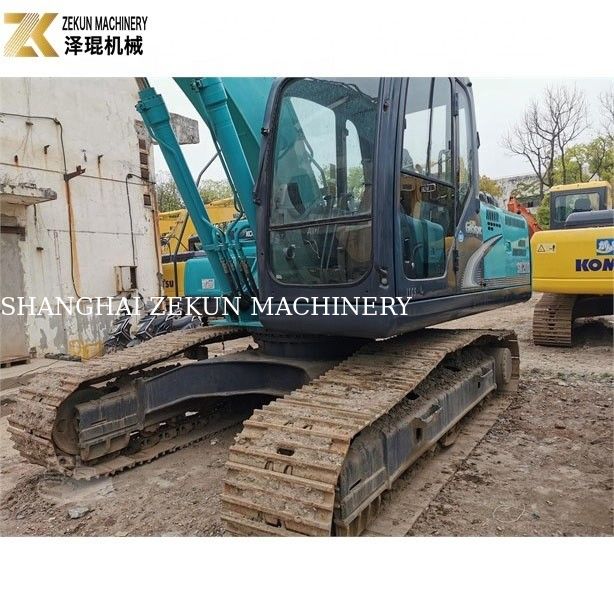 Diseño original Usado Kobelco SK 200 200-8 Excavadora de segunda mano azul