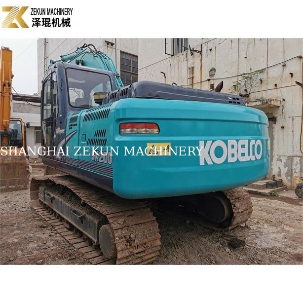 Diseño original Usado Kobelco SK 200 200-8 Excavadora de segunda mano azul