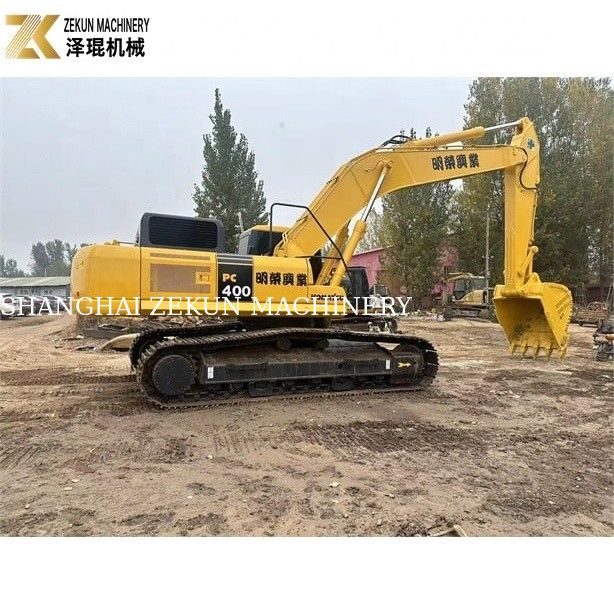 1.9m3 Excavadora de barril hidráulico de rastreo utilizado Komatsu PC400-7 para un funcionamiento sin problemas