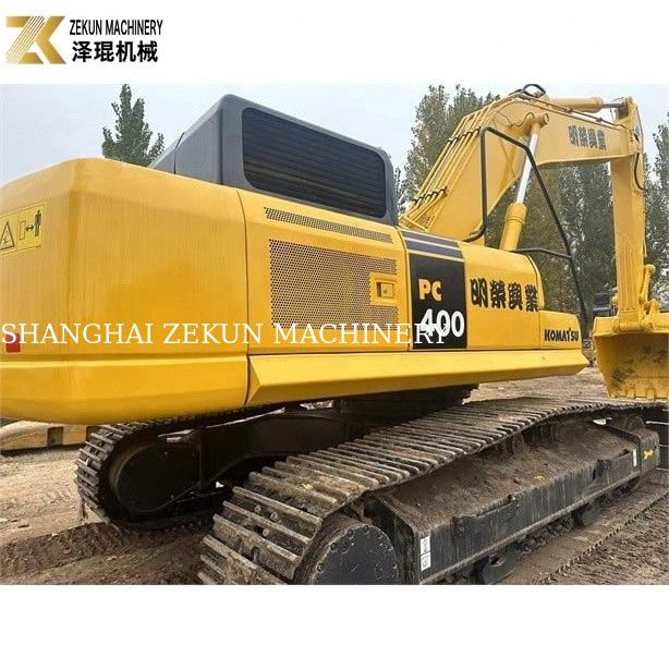 1.9m3 Excavadora de barril hidráulico de rastreo utilizado Komatsu PC400-7 para un funcionamiento sin problemas
