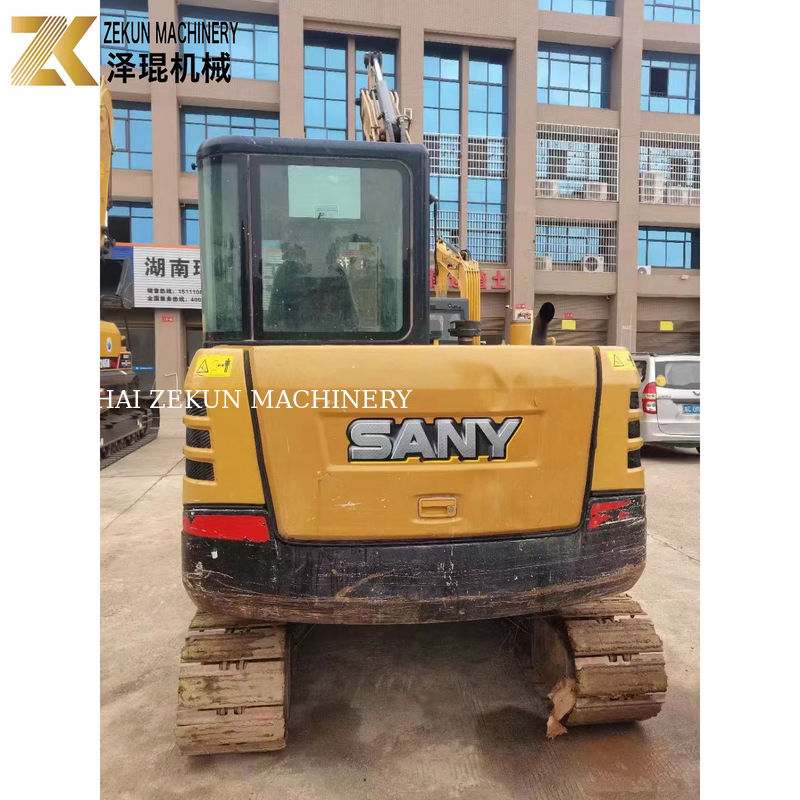 2021 SANY SY 55C Excavadora de 5,5 toneladas con horas de trabajo bajas