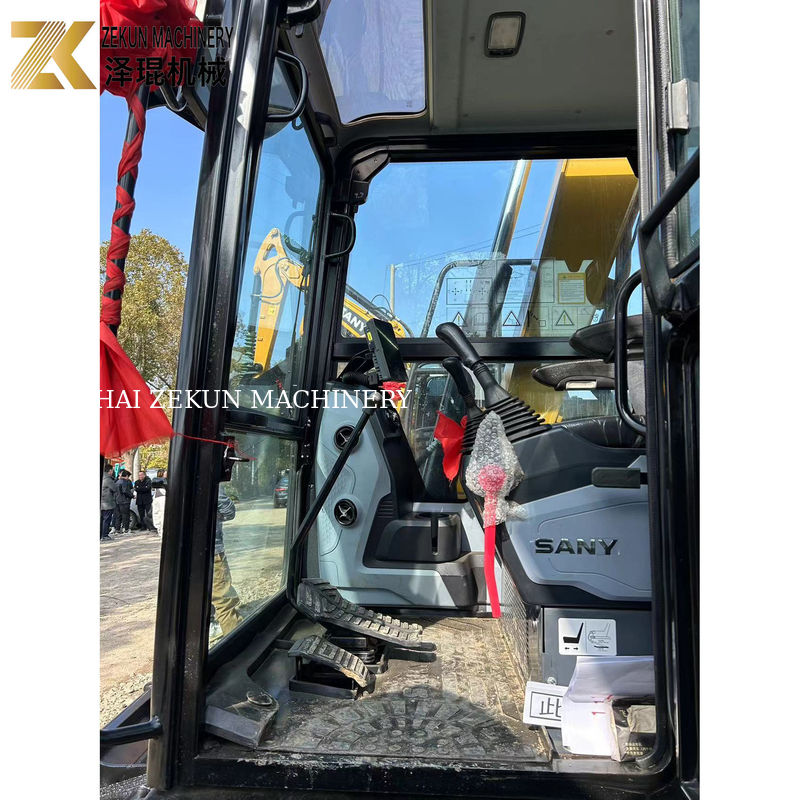 De segunda mano Sany SY75C Pro 7.5 toneladas Mini Excavadora con motor ISUZU