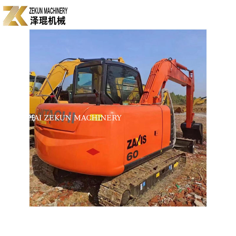 HITACHI ZX 60 Mini Excavadora Hidráulica de segunda mano de 6 toneladas con capacidad de cubo de 0,22 m3