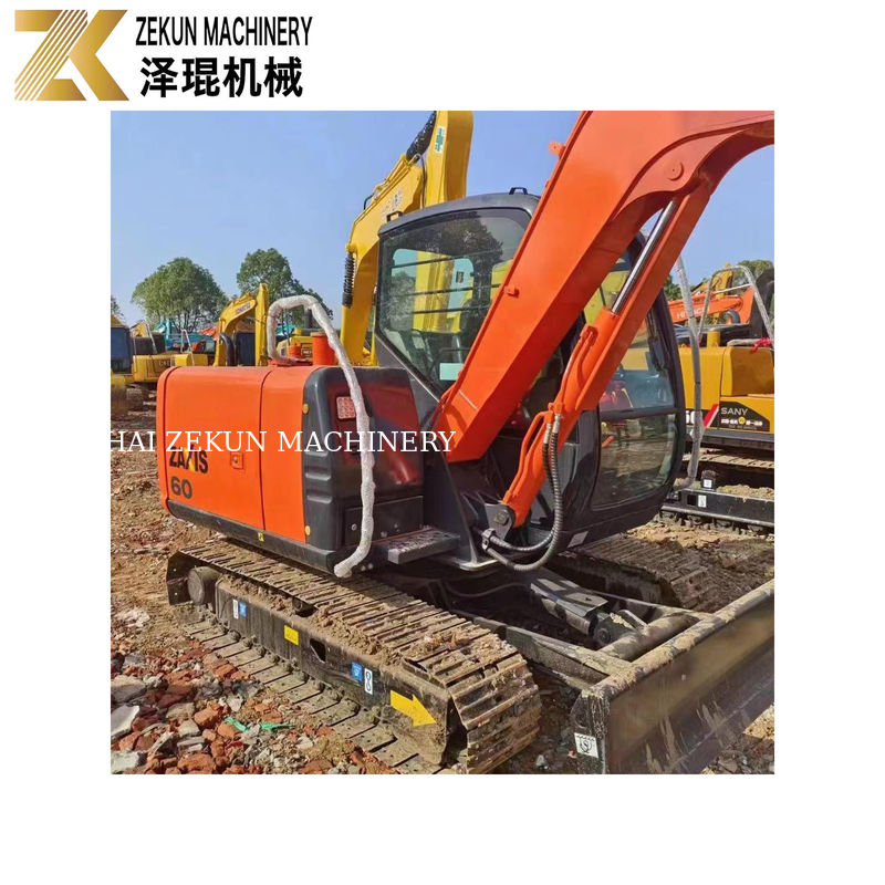 HITACHI ZX 60 Mini Excavadora Hidráulica de segunda mano de 6 toneladas con capacidad de cubo de 0,22 m3
