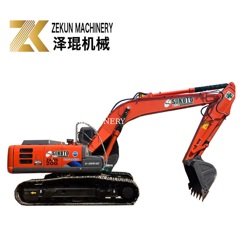 20 toneladas de segunda mano HITACHI ZX 200-3G Excavadora de rastreo Excavadora en buen estado