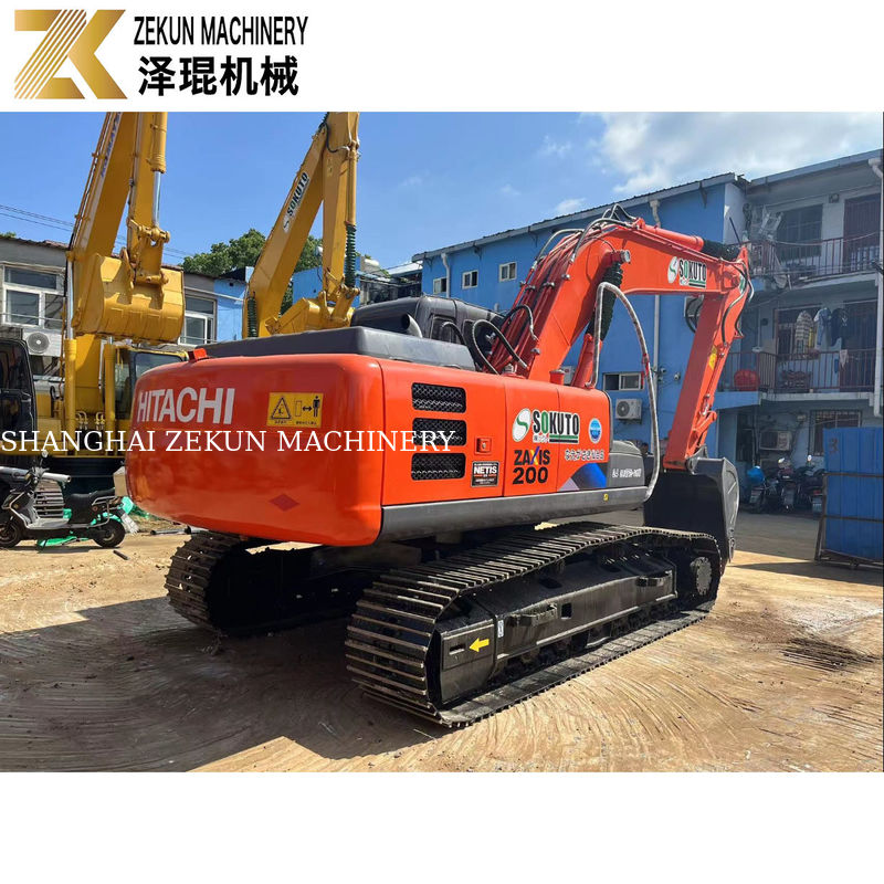20 toneladas de segunda mano HITACHI ZX 200-3G Excavadora de rastreo Excavadora en buen estado