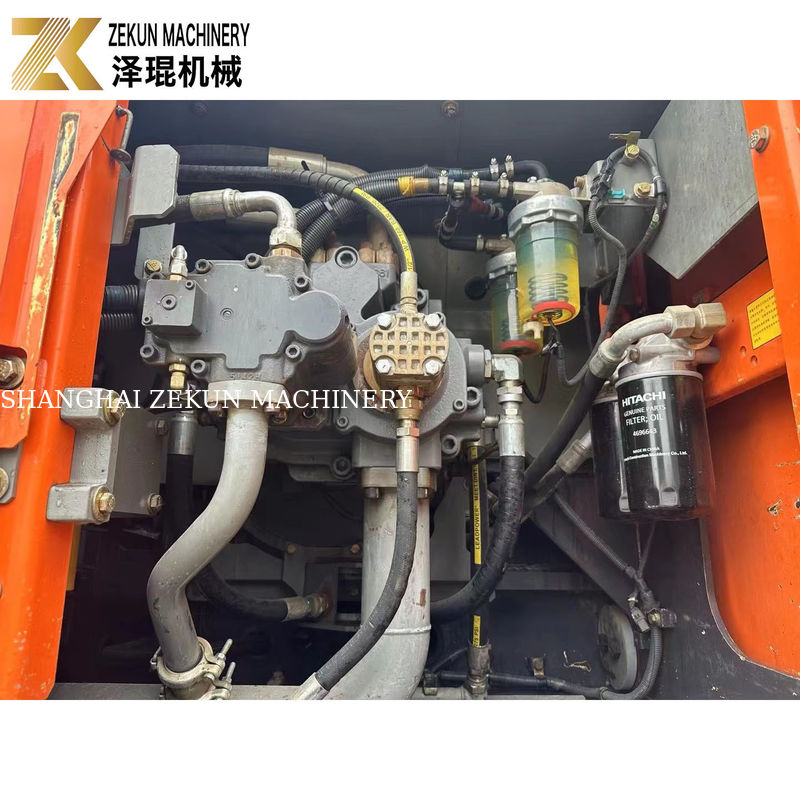 Excavadora usada original 49T Hitachi ZX 490 LCA-5A con otro sistema hidráulico