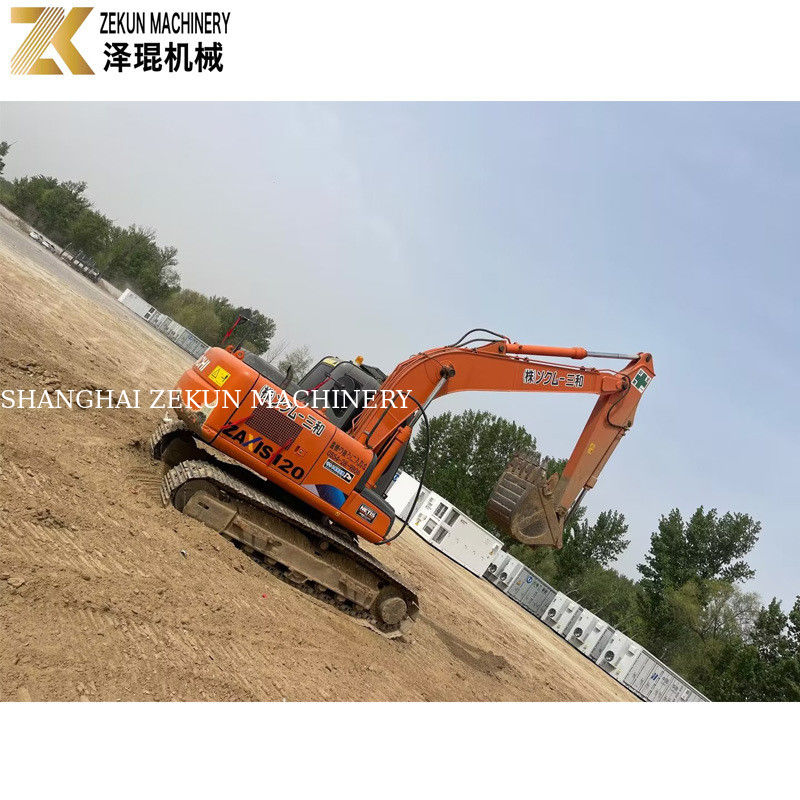 66Kw 2013 Excavadoras de segunda mano Japón Radiador Hitachi EX-1-2 DS 120 2.5