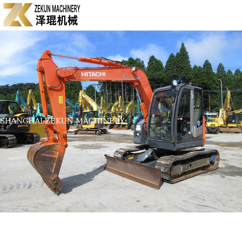 Mini excavadora japonesa usada Hitachi ZX 60 65 70 75 con 2001-4000 horas de trabajo