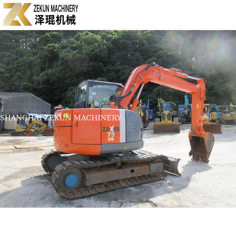 Mini excavadora japonesa usada Hitachi ZX 60 65 70 75 con 2001-4000 horas de trabajo