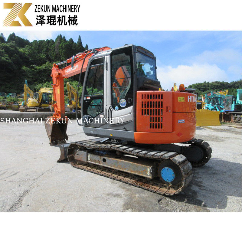 Mini excavadora japonesa usada Hitachi ZX 60 65 70 75 con 2001-4000 horas de trabajo