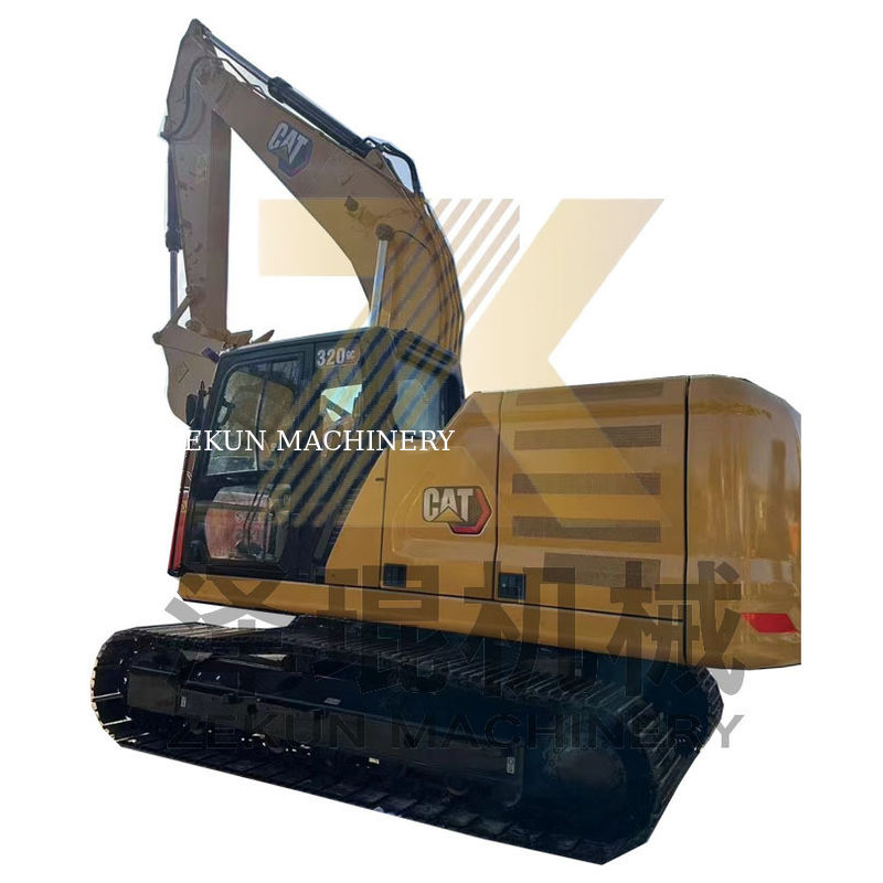 Mejor excavadora Cat 320GC 2023 con capacidad de cubo de 1,19 m3 y otra válvula hidráulica