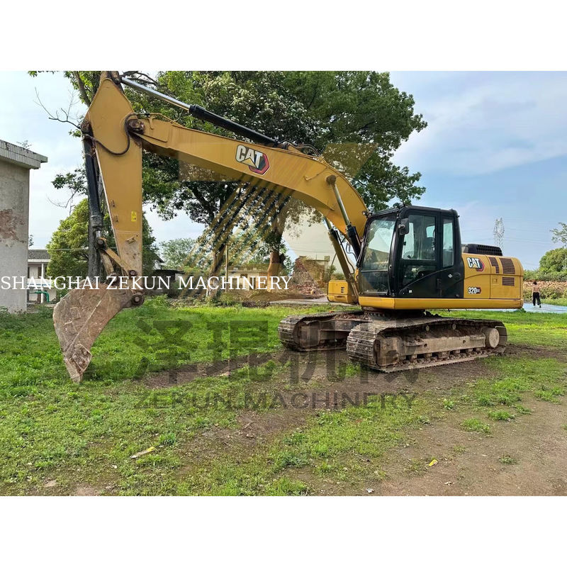 Bajas horas de trabajo Caterpillar Cat 320GX Excavadora con motor C4.4 en Shanghai 2021 año