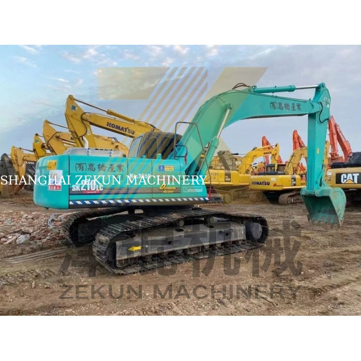 2007 Año usado SK210 SK210LC SK210-8 SK210-6 Excavadora con motor japonés