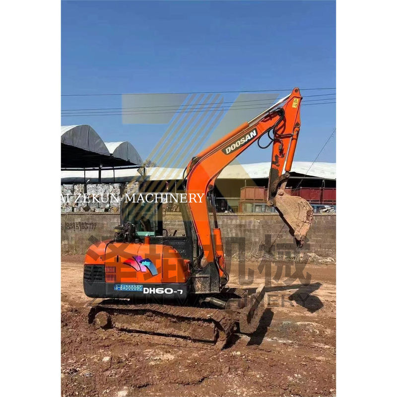 5500 KG Doosan60-7 DH55/DH60-7/80-7 DH60/DH60-7 Excavadora con 0-2000 horas de trabajo