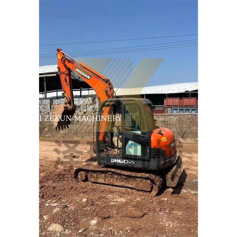 5500 KG Doosan60-7 DH55/DH60-7/80-7 DH60/DH60-7 Excavadora con 0-2000 horas de trabajo