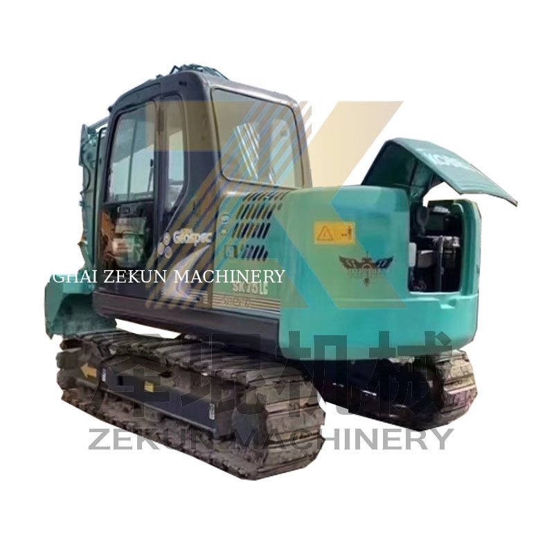 Usado Kobelco SK75 Kobelco excavadora excavadora con capacidad de 0.38 cucharas y asequible