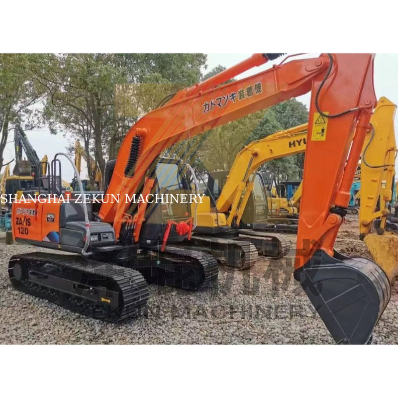 Hitachi ZX120 Excavadora de última unidad con bomba hidráulica y 0,81 m3 de capacidad de cubo