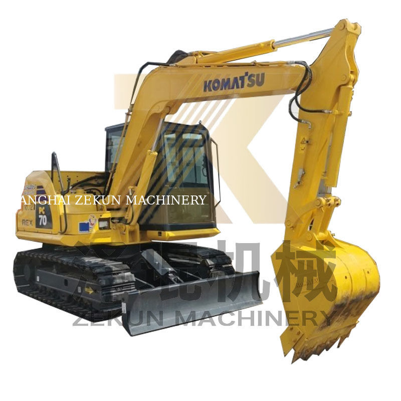 6.59TON Peso de operación 2022 Usado Komatsu PC70-8 Excavadora para sus necesidades