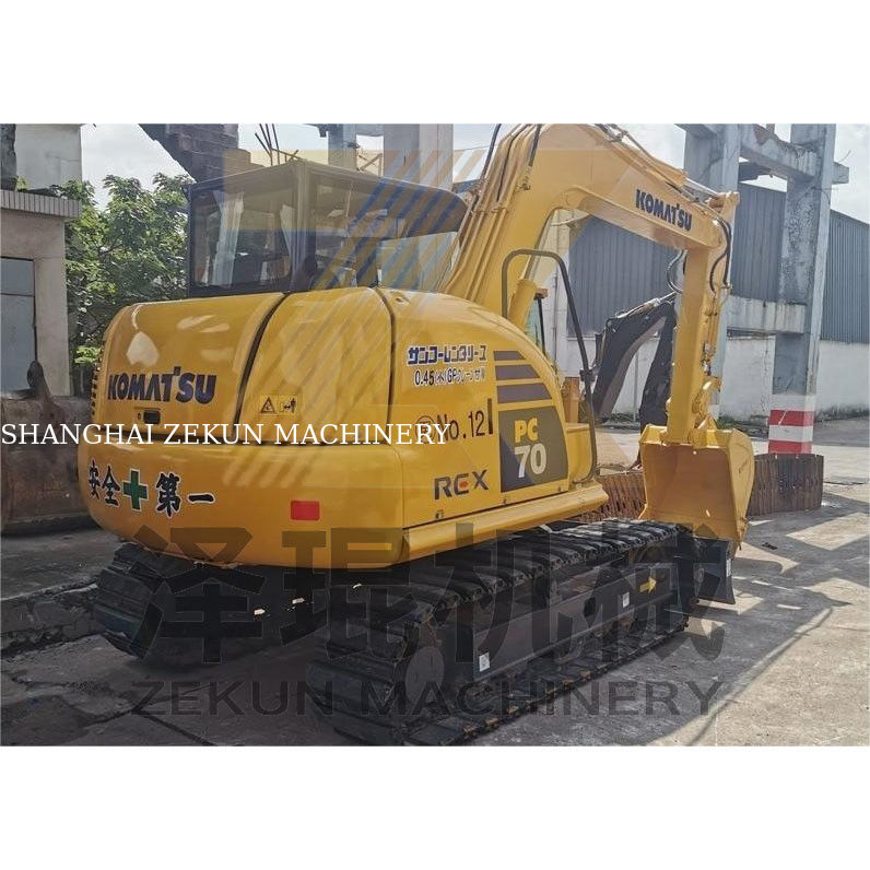 6.59TON Peso de operación 2022 Usado Komatsu PC70-8 Excavadora para sus necesidades