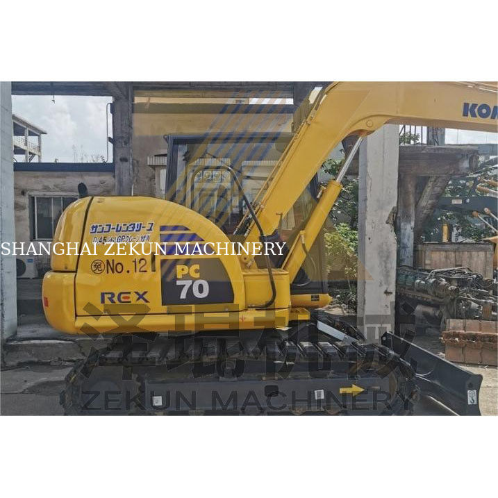 6.59TON Peso de operación 2022 Usado Komatsu PC70-8 Excavadora para sus necesidades