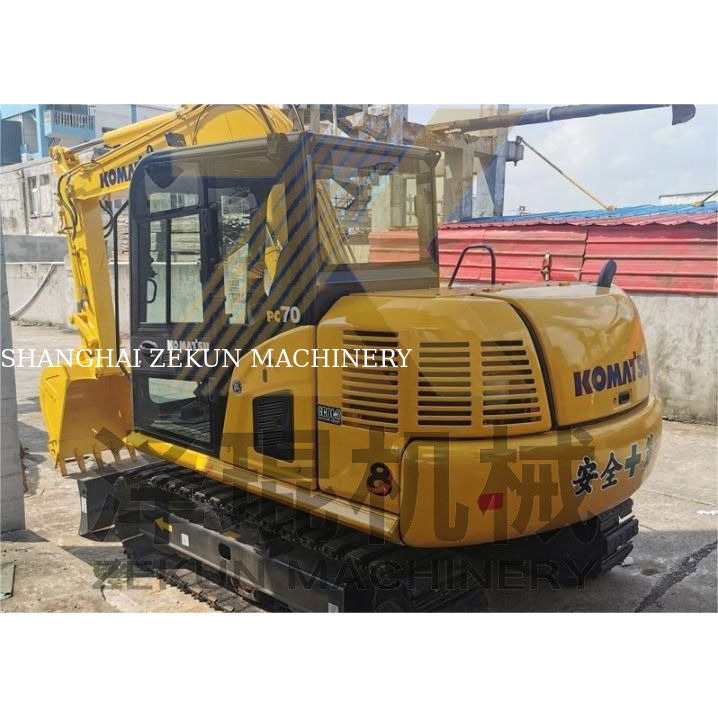 6.59TON Peso de operación 2022 Usado Komatsu PC70-8 Excavadora para sus necesidades