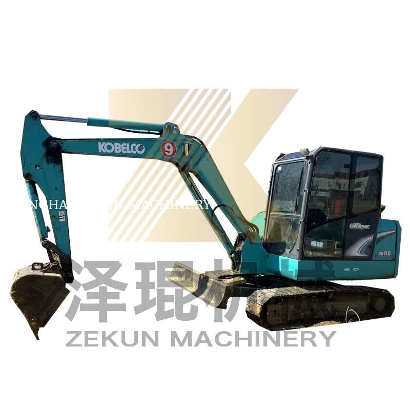 6 toneladas usadas Kobelco SK60-3/5/8/10 Mini excavadora con motor Yanmar en buenas condiciones