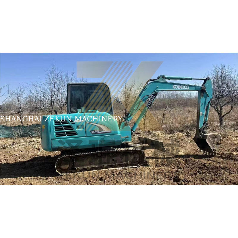 6 toneladas usadas Kobelco SK60-3/5/8/10 Mini excavadora con motor Yanmar en buenas condiciones