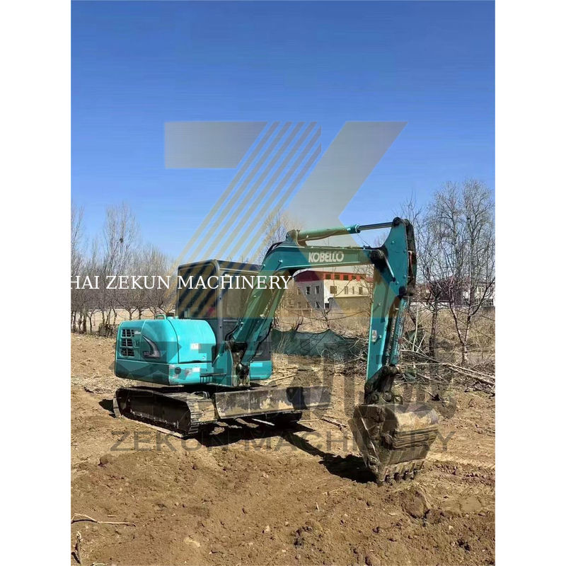 6 toneladas usadas Kobelco SK60-3/5/8/10 Mini excavadora con motor Yanmar en buenas condiciones