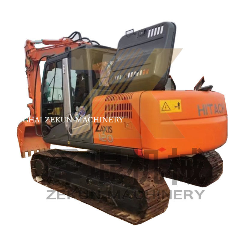 Excavadora usada Hitachi ZX120-3 con bomba hidráulica original y 93 KW