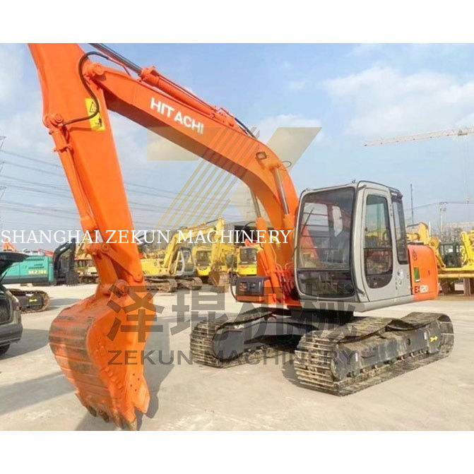 Excavadora de segunda mano Hitachi ZX120-5 ZX120-6 Mini Excavadora con 7420 horas de trabajo