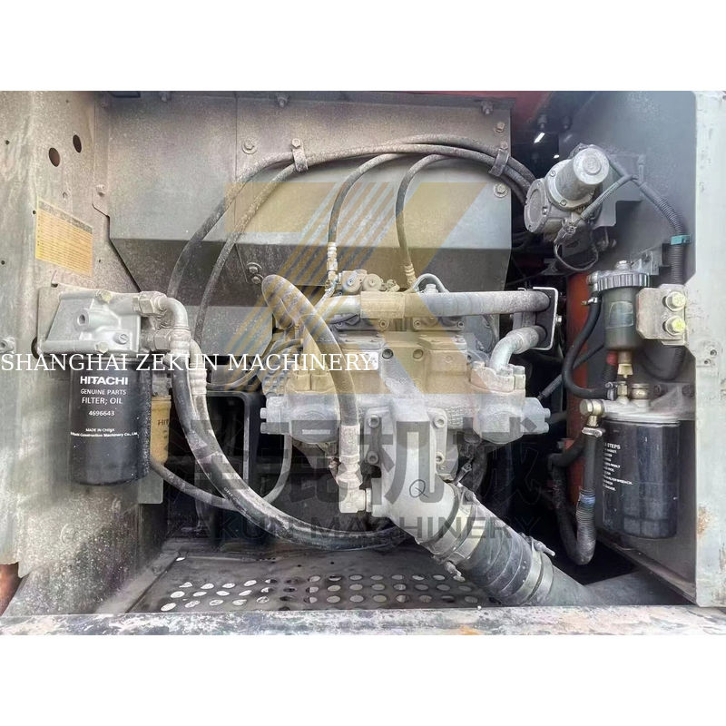 Hitachi ZX200-5G Excavadora usada de Japón con 20 toneladas de peso operativo y cilindro