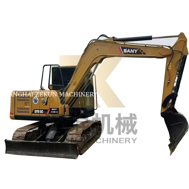 Mini excavadora usada SANY SY55C SY60C SY75C SY95C SY135C SY215C Pro con motor Kubota
