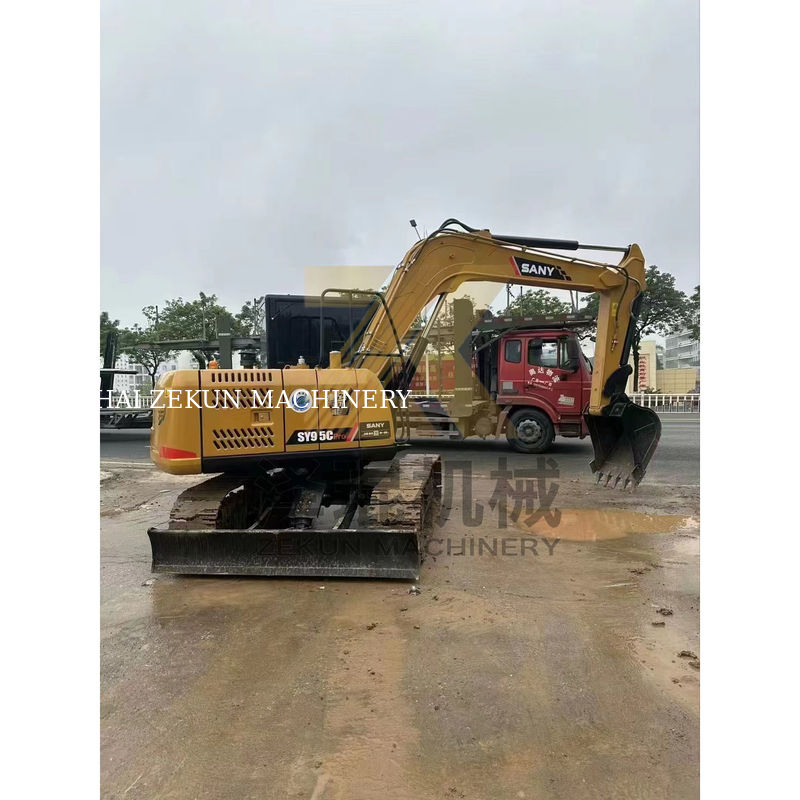 Mini excavadora usada SANY SY55C SY60C SY75C SY95C SY135C SY215C Pro con motor Kubota