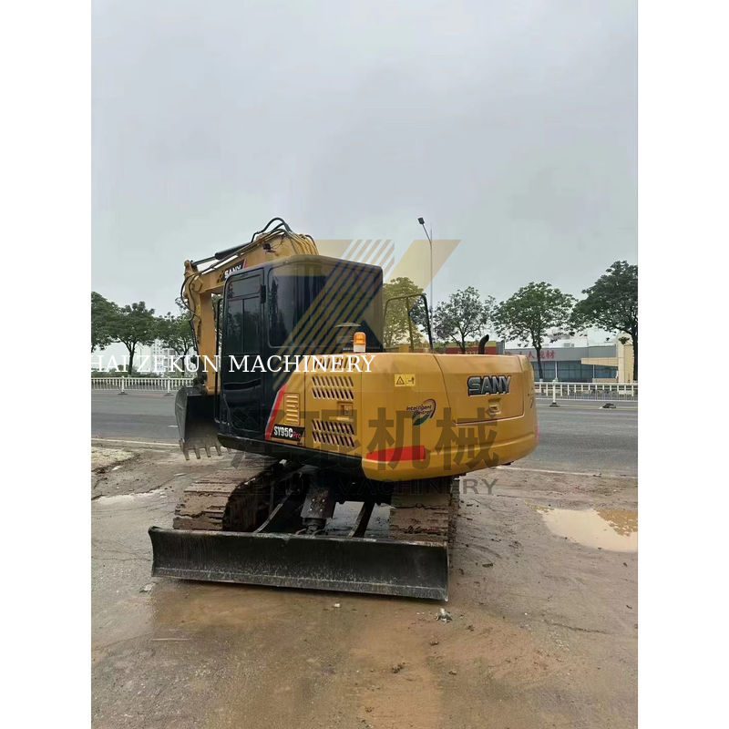 Mini excavadora usada SANY SY55C SY60C SY75C SY95C SY135C SY215C Pro con motor Kubota