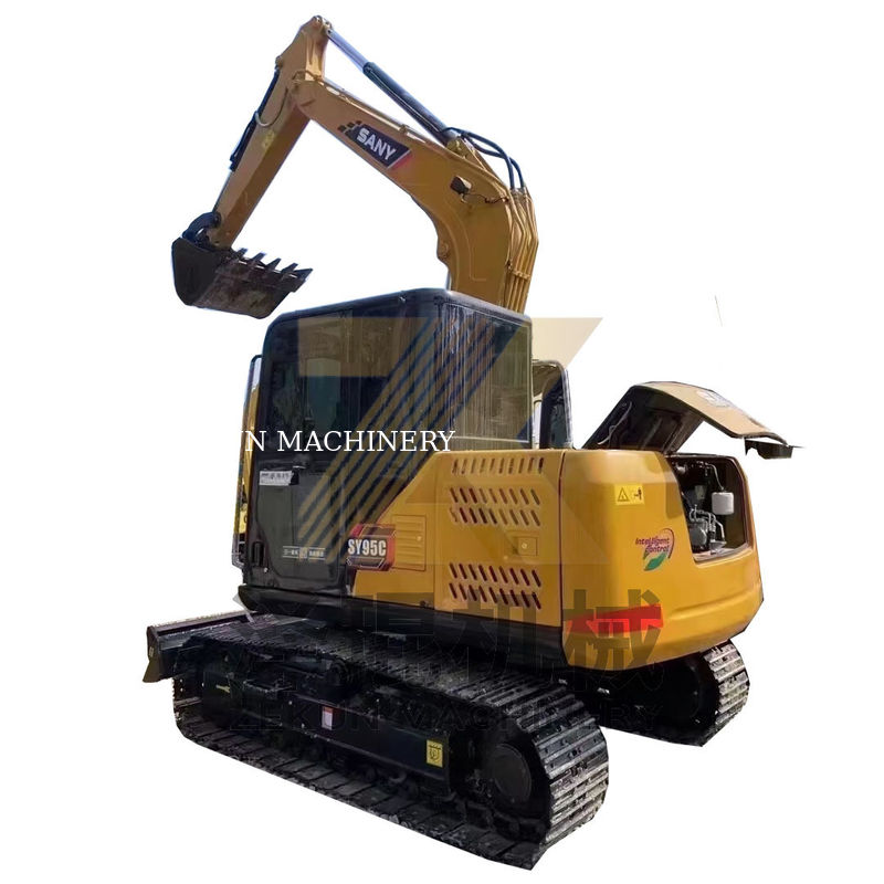 Otras excavadoras usadas con cilindro hidráulico Sany SY95C Pro con capacidad de cubo de 0,39 m3