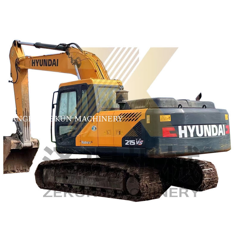 21000 KG peso de la máquina Cummins motor usado Hyundai 215-9T 215-9S excavadora en Shanghai