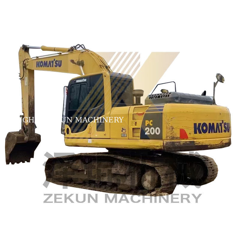 PC200-7 de segunda mano Komatsu PC200-7 Excavadora de rastreo en Shanghai PC-200-8M0 2019