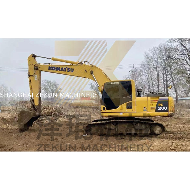 PC200-7 de segunda mano Komatsu PC200-7 Excavadora de rastreo en Shanghai PC-200-8M0 2019