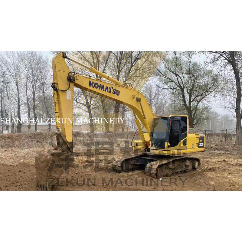 PC200-7 de segunda mano Komatsu PC200-7 Excavadora de rastreo en Shanghai PC-200-8M0 2019