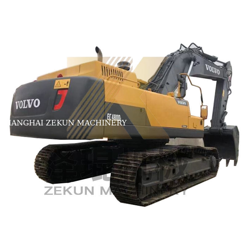 Excavadora Volvo EC480 usada con capacidad de cubo de 3,3 m3 y otra válvula hidráulica