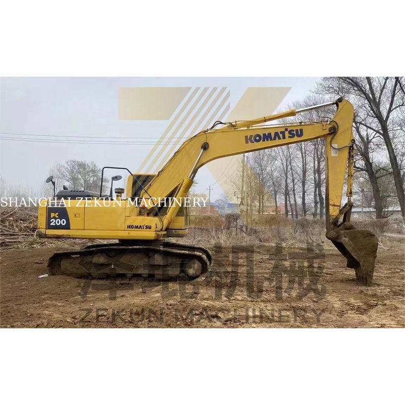 PC200-7 de segunda mano Komatsu PC200-7 Excavadora de rastreo en Shanghai PC-200-8M0 2019