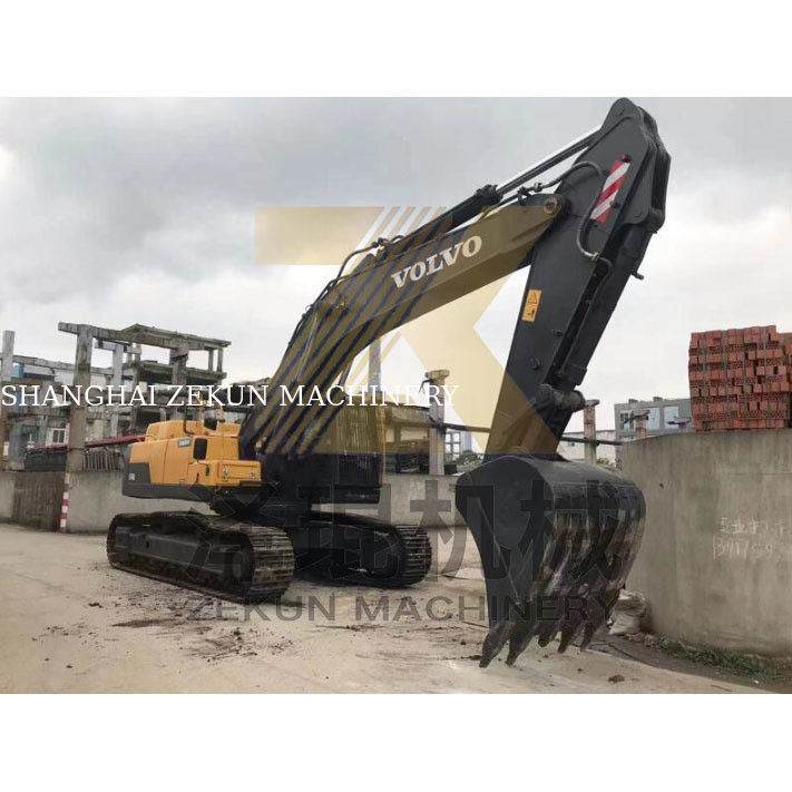 Excavadora Volvo EC480 usada con capacidad de cubo de 3,3 m3 y otra válvula hidráulica